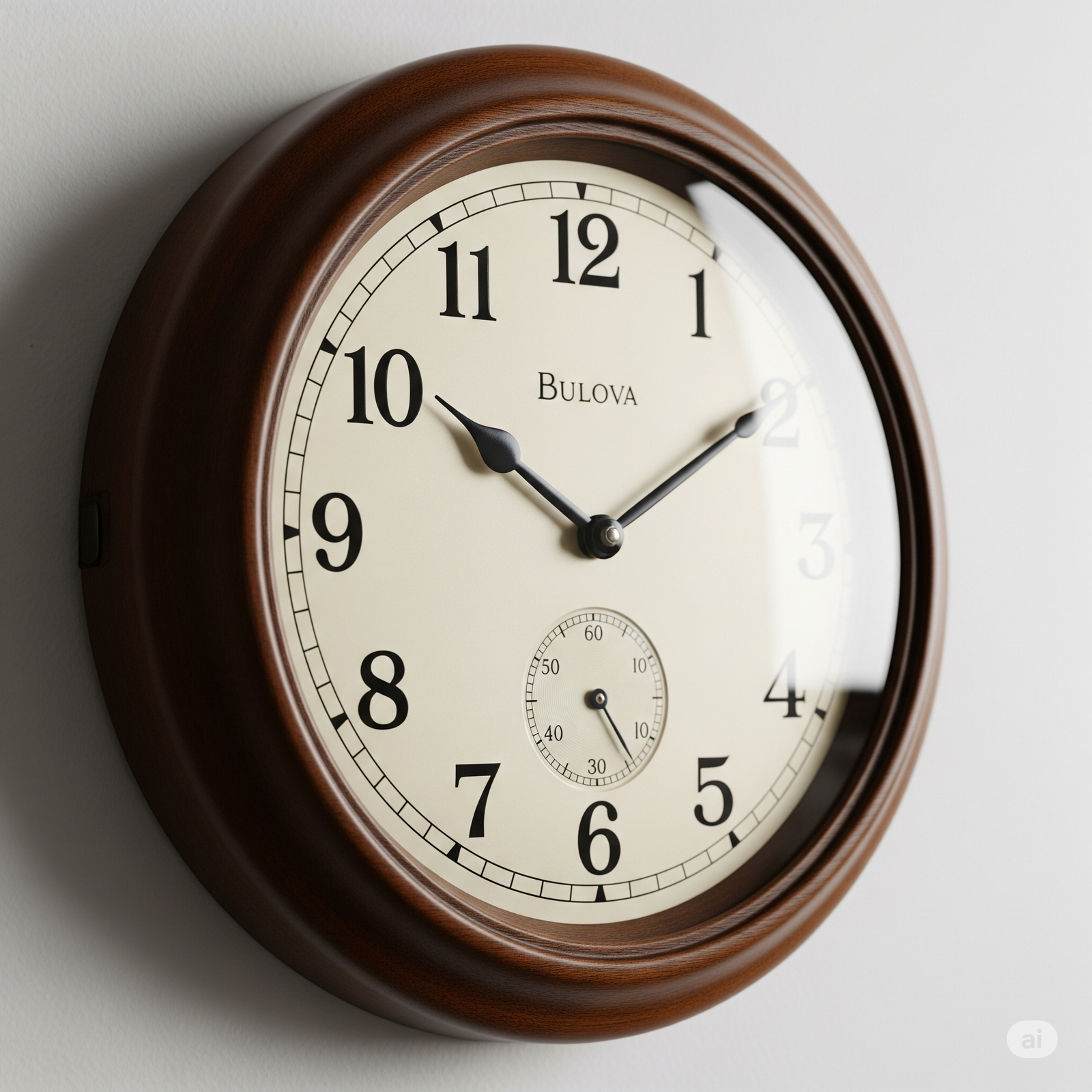Bulova wall clock